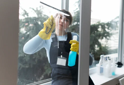 Nettoyage de vitres intérieures et extérieures à Planaise